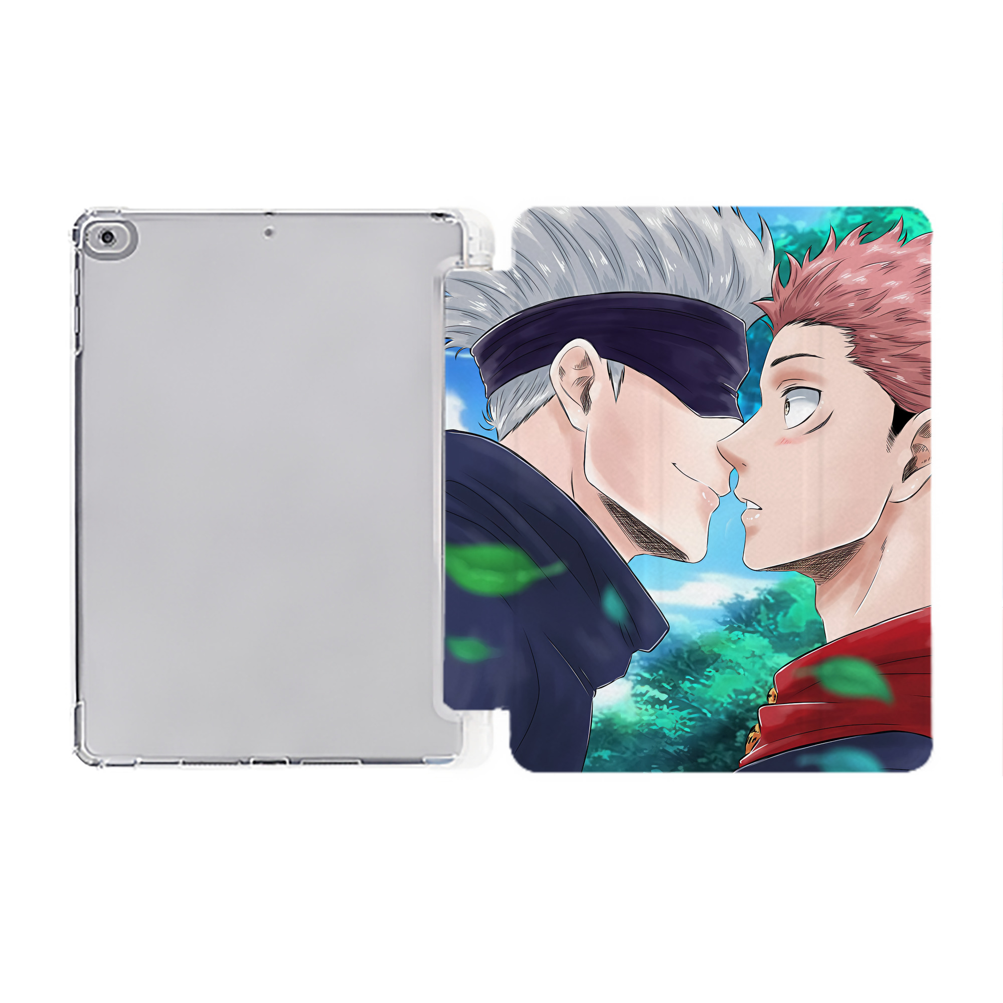 （画像用） SPY×FAMILY间谍家家酒 IPad ケース ペン収納付き 三つ折りスタンド PUレザー×シリコン 対応機種9.5/10.5/10.9インチ